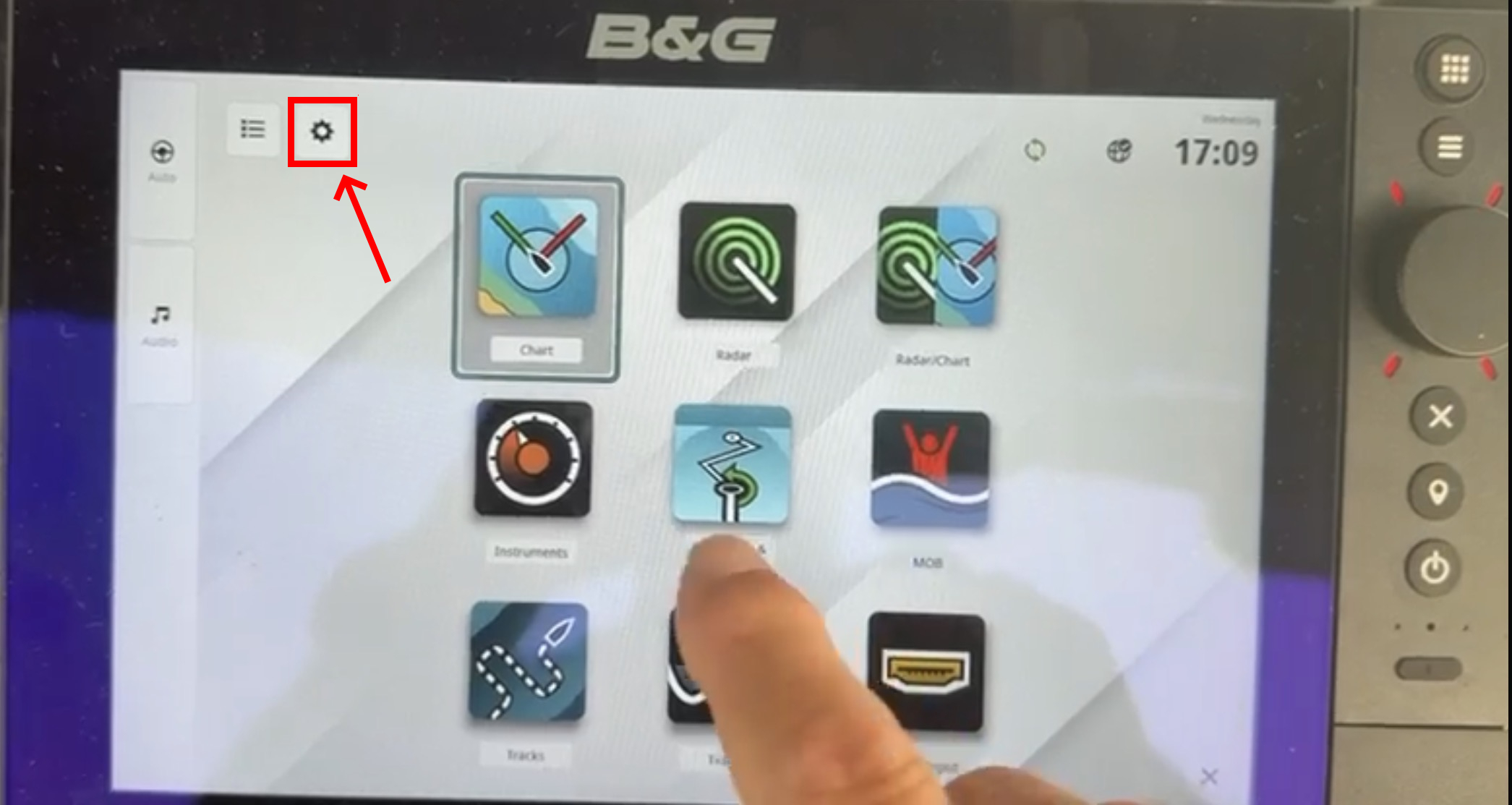 IMAGE: B&G ZEUS SR-10 - Settings